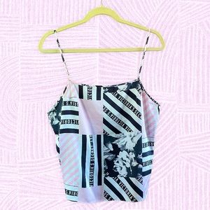 Victoria's Secret Sexy Silky Floral Tank Top